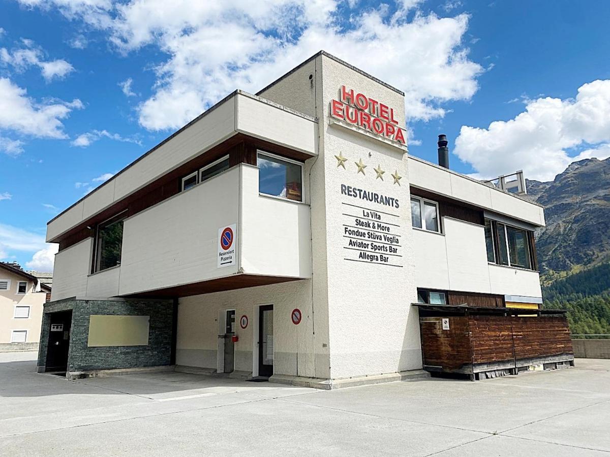 Apartamento 42M2 Alpenschick Mit Balkon, Ausblick, Pool - E405 St Moritz Exterior foto