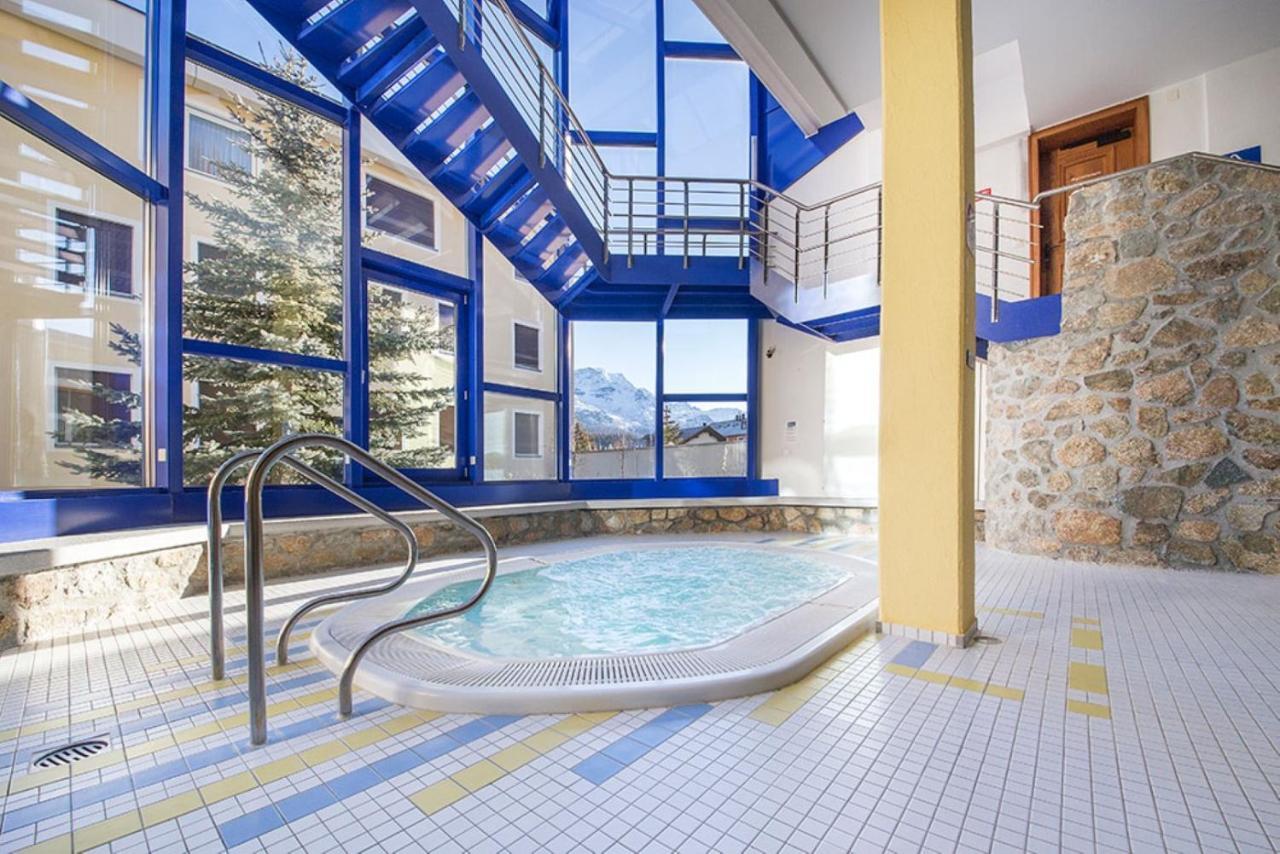 Apartamento 42M2 Alpenschick Mit Balkon, Ausblick, Pool - E405 St Moritz Exterior foto