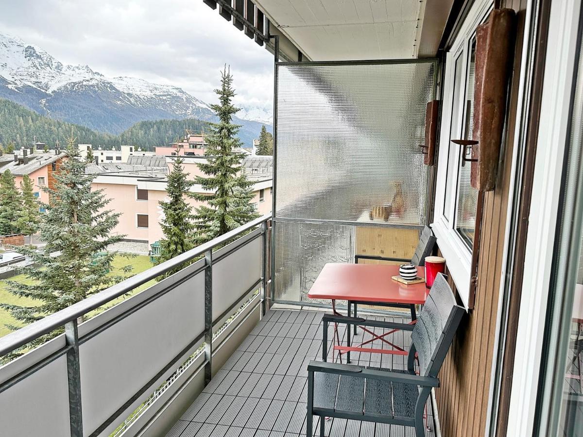 Apartamento 42M2 Alpenschick Mit Balkon, Ausblick, Pool - E405 St Moritz Exterior foto