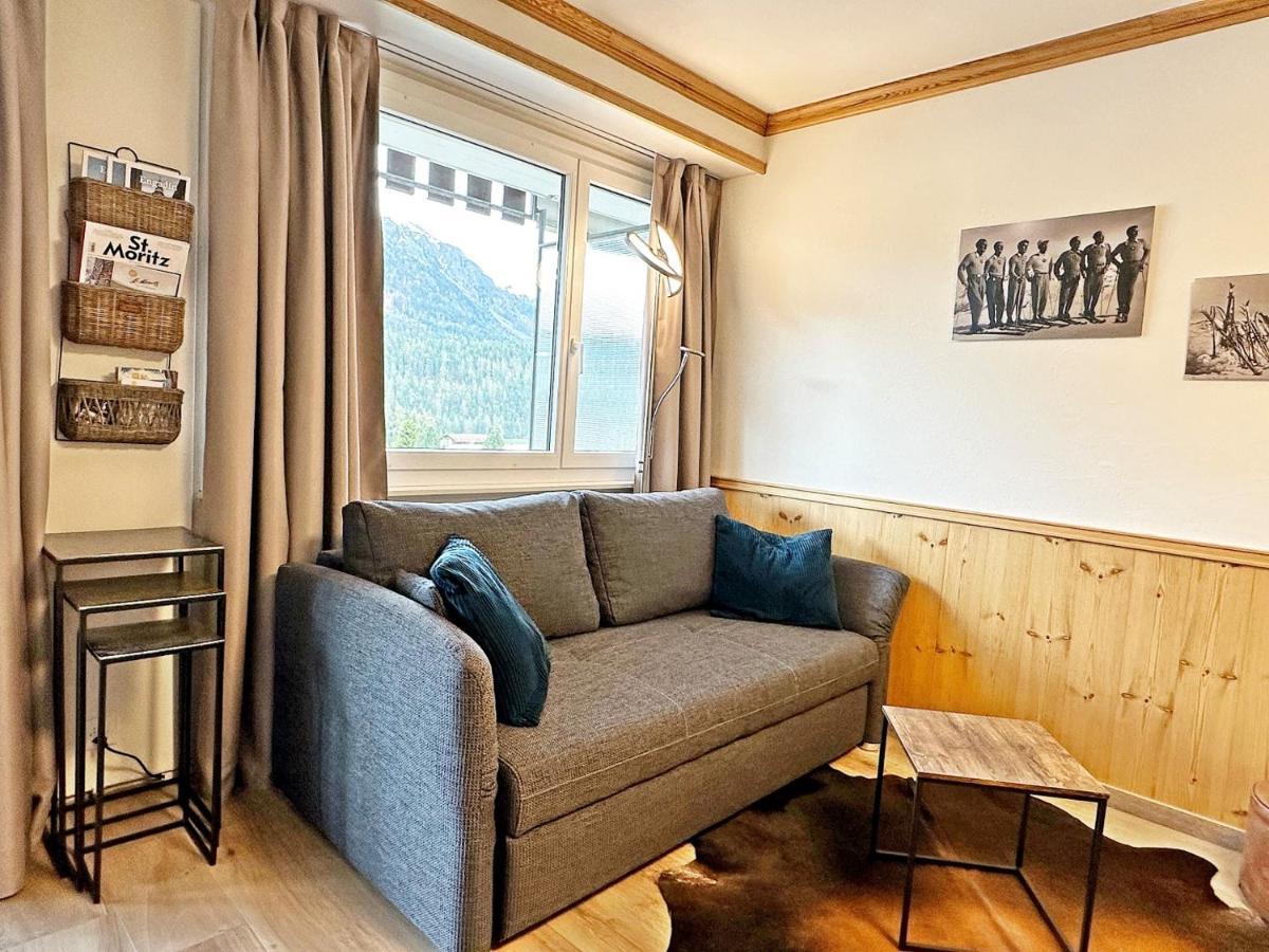 Apartamento 42M2 Alpenschick Mit Balkon, Ausblick, Pool - E405 St Moritz Exterior foto